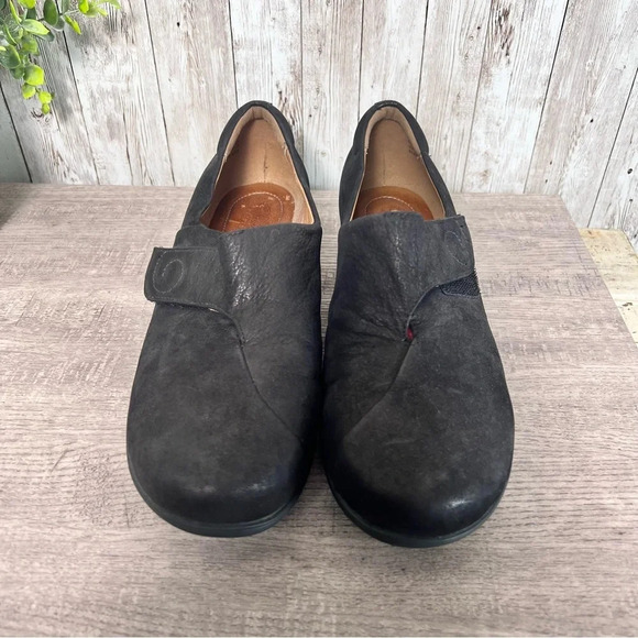 Clarks Artisan Aubria Myth Black Leather Slip On Loafers - Picture 5 of 7